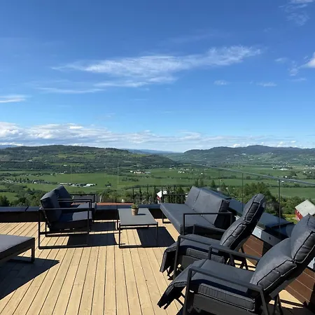 Panorma View Near Trondheim - Modern Cozy
