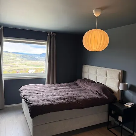 Panorma View Near Trondheim - Modern Cozy 度假居 Melhus
