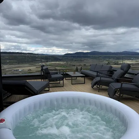 Panorma View Near Trondheim - Modern Cozy 度假居