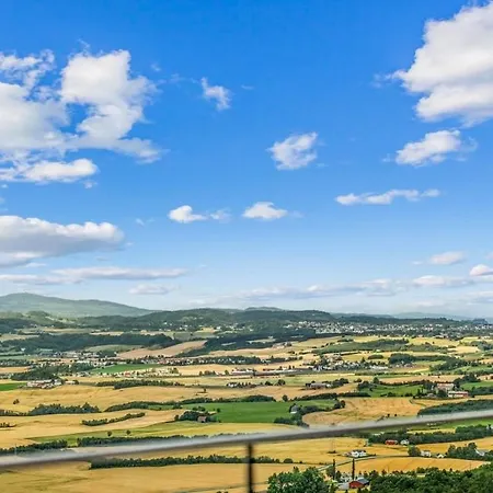 Panorma View Near Trondheim - Modern Cozy Melhus