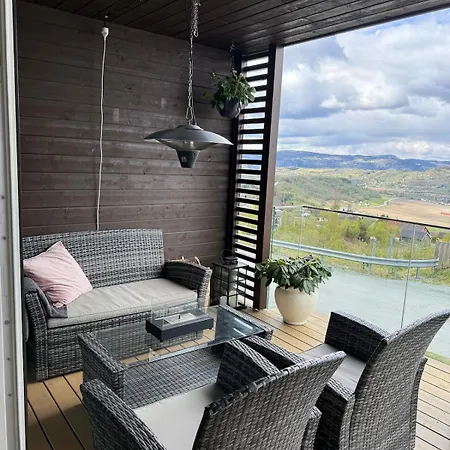 Panorma View Near Trondheim - Modern Cozy *